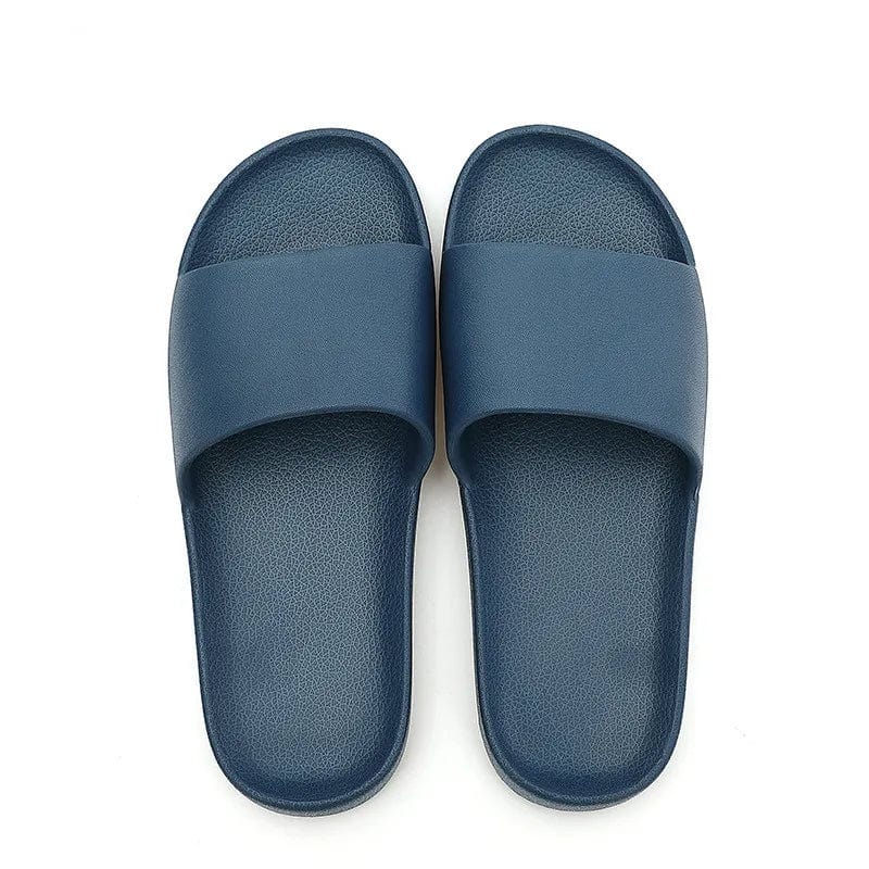 Claquette Pantoufle Été Bleu marine / 39-40