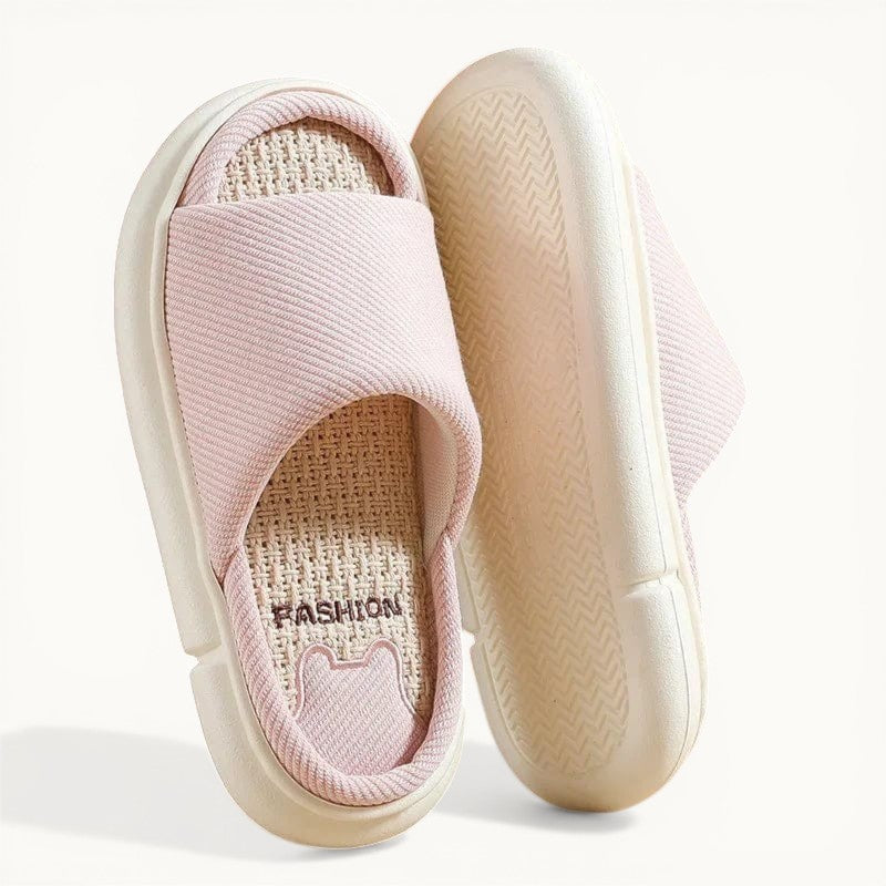 Claquette Pantoufle Homme et Femme Rose / 35-36