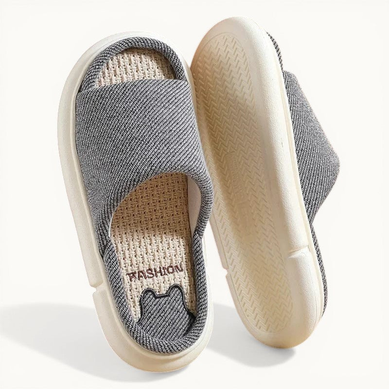 Claquette Pantoufle Homme et Femme Gris foncé / 35-36