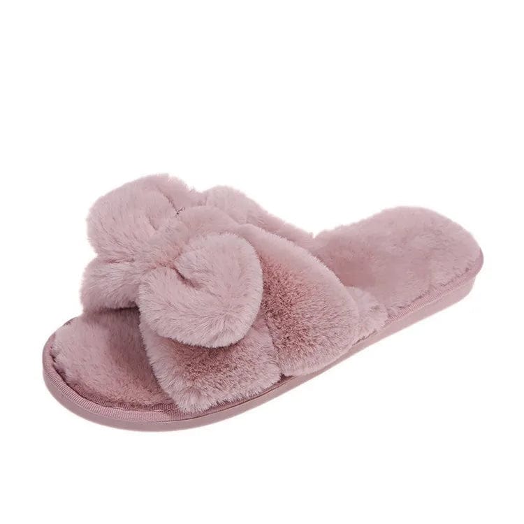 Pantoufle Claquette Fourrure Rose / 35