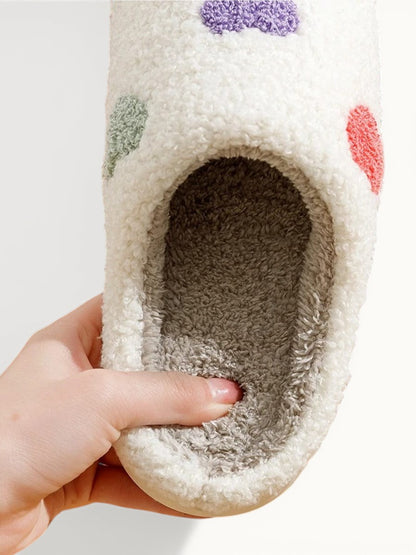 Pantoufle coeur
