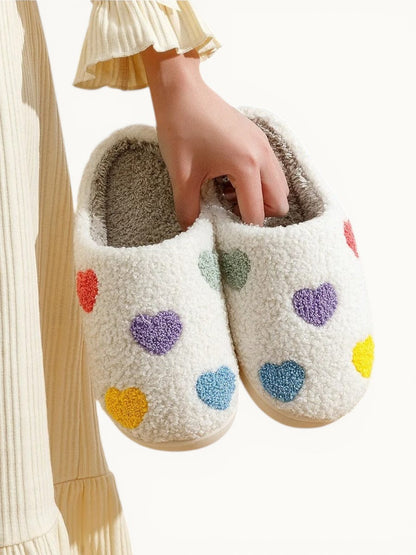 Pantoufle coeur Blanc / 36-37