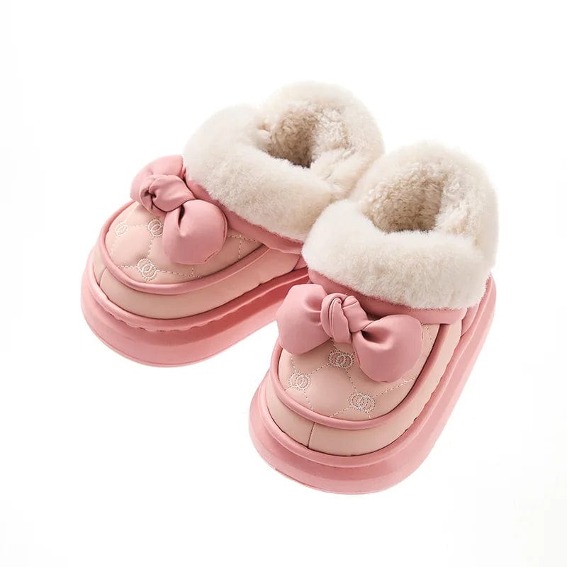 Pantoufle enfant boots Rose / 20-21