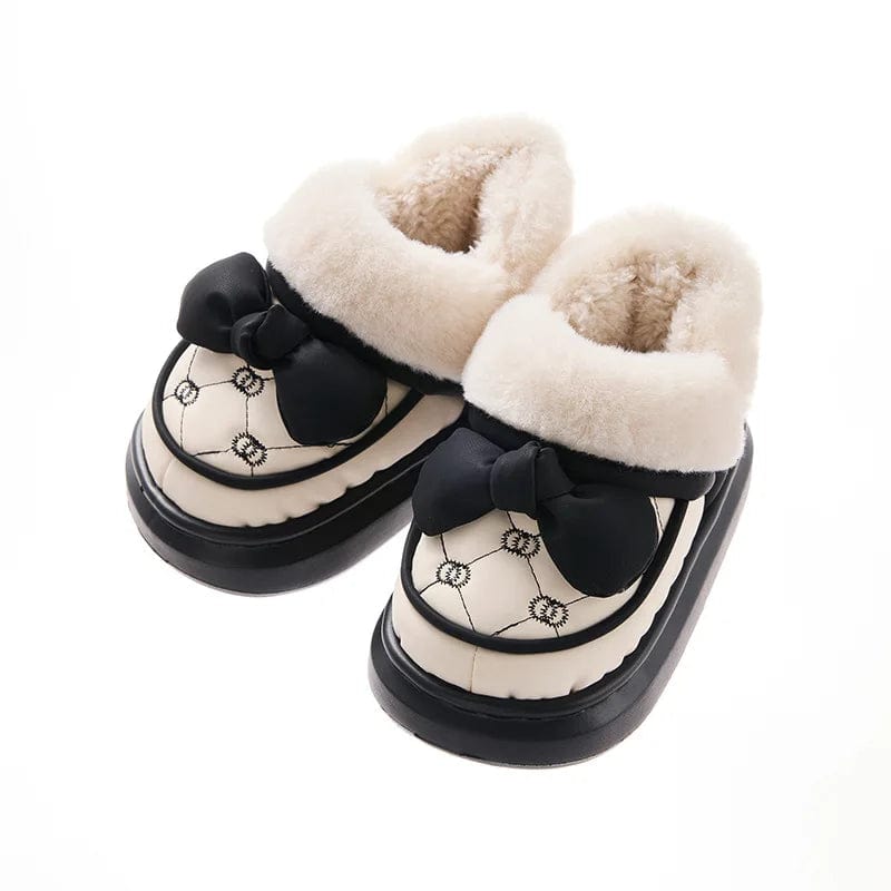 Pantoufle enfant boots Noir / 20-21