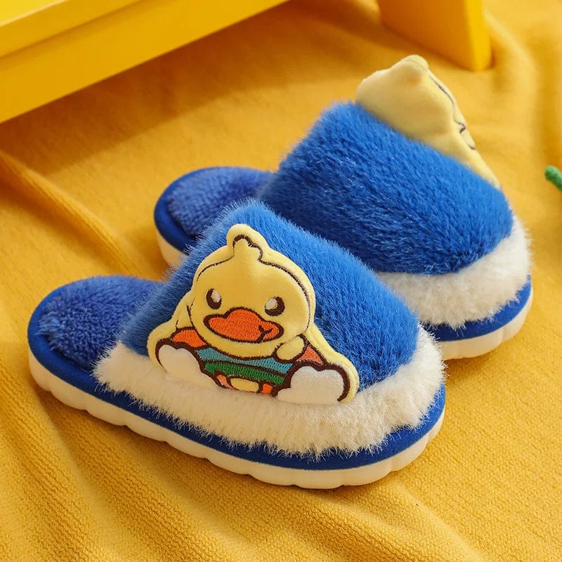 Pantoufle enfant canard Bleu / 23-24