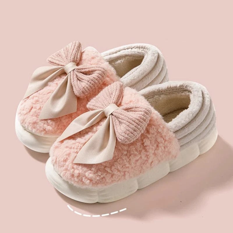 Pantoufle Femme Noeud Rose / 40-41