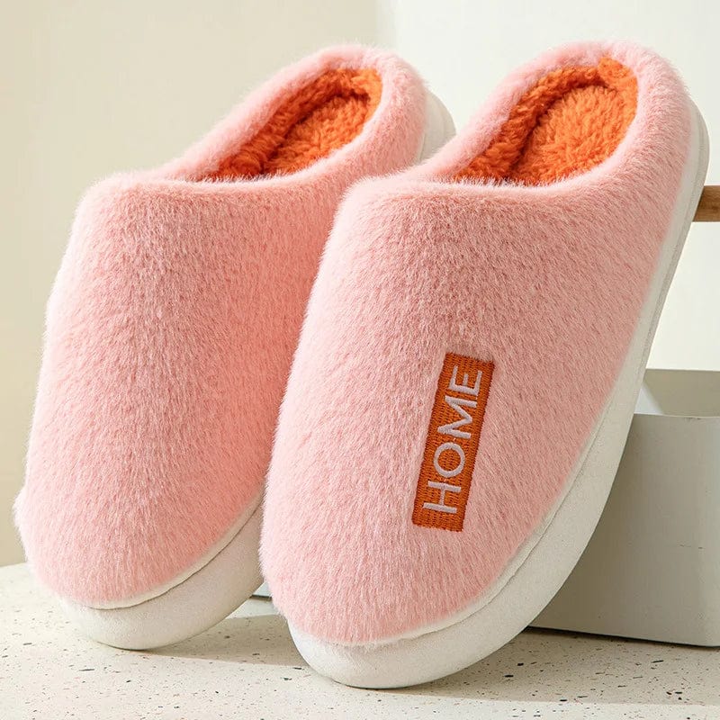 Pantoufle fourrure Rose / 35-36