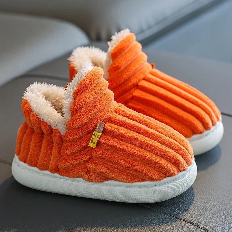 Pantoufle hiver enfant Orange 1 / 19-20