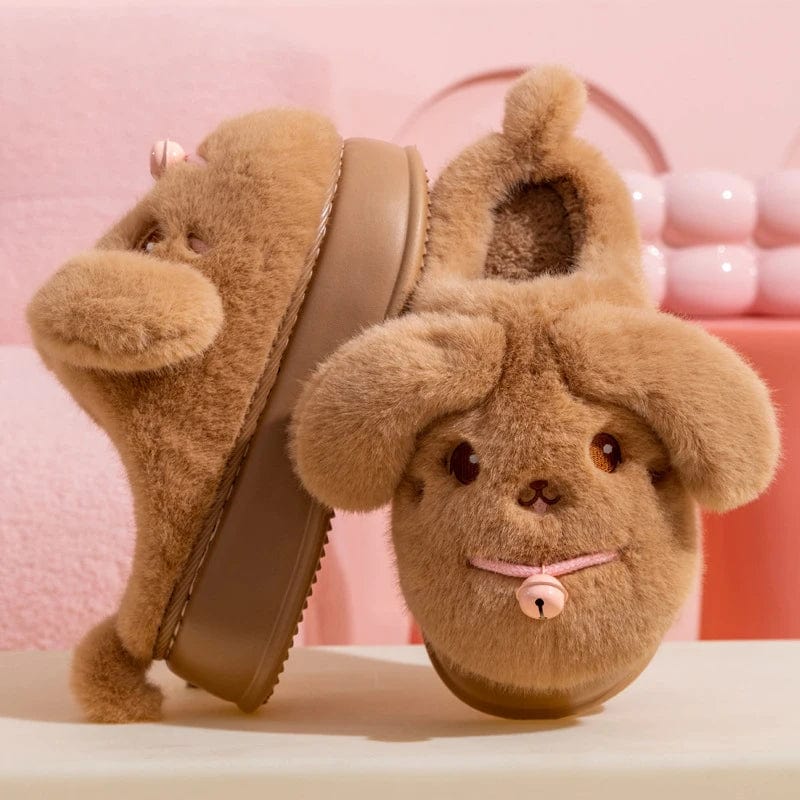 Pantoufle lapin Marron / 36-37