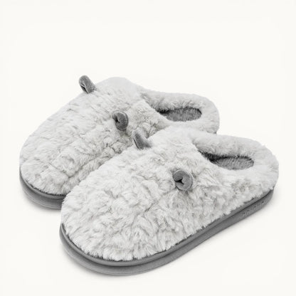 Pantoufle oreille d'animaux Gris / 35-36