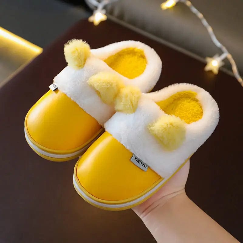 Pantoufle pour enfants Jaune / 20-21