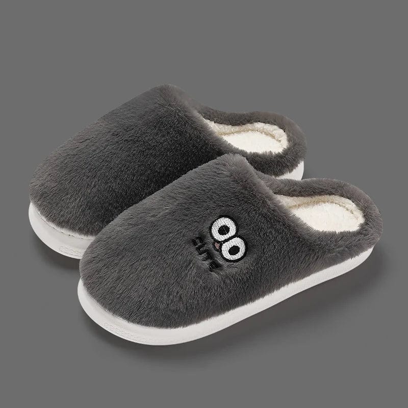 Pantoufle rigolote Gris / 35-36