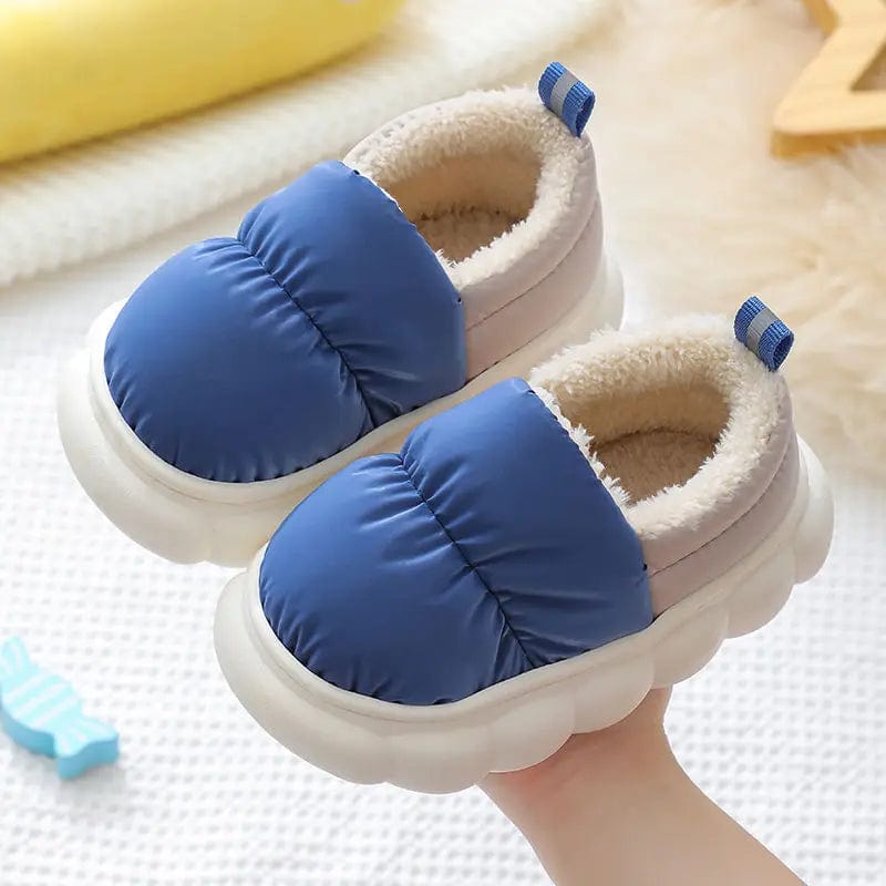 Pantoufles Enfant Hiver Bleu 1 / 21-22