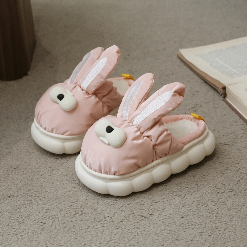 Pantoufles Enfant Lapin Rose / 23-24