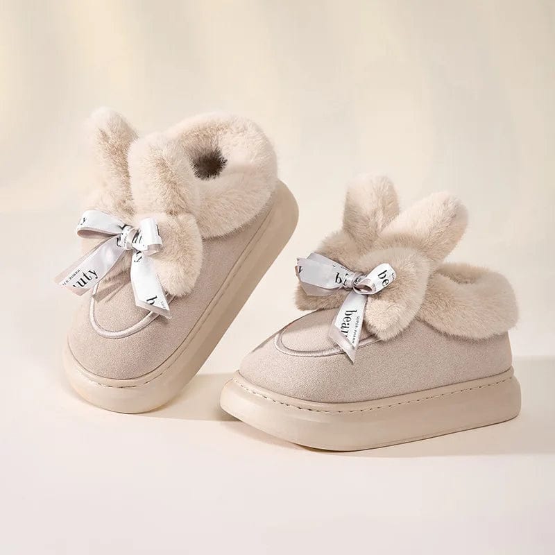 Pantoufles Femme en Daim Beige / 40-41