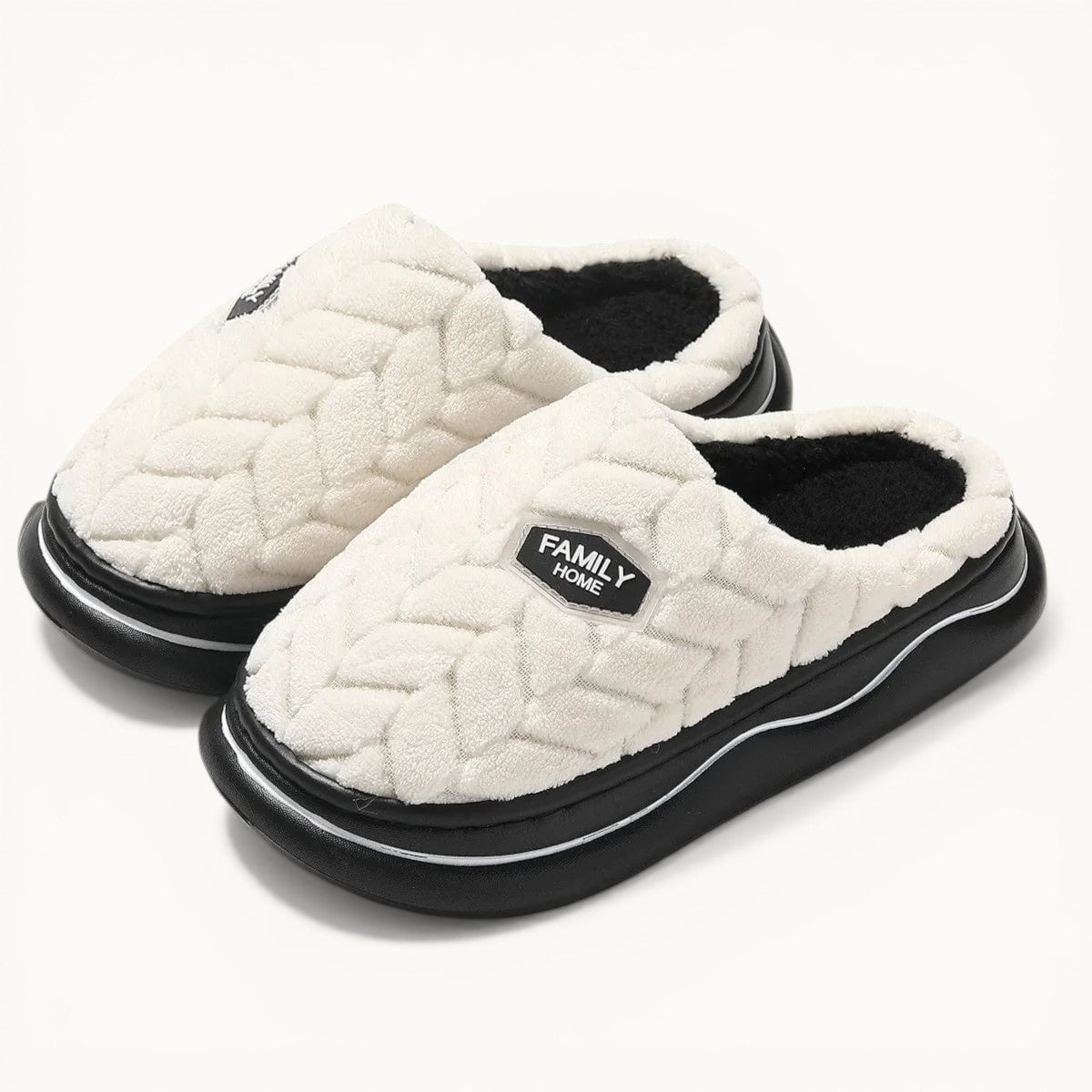 Pantoufles Femme Hiver Blanc / 36-37
