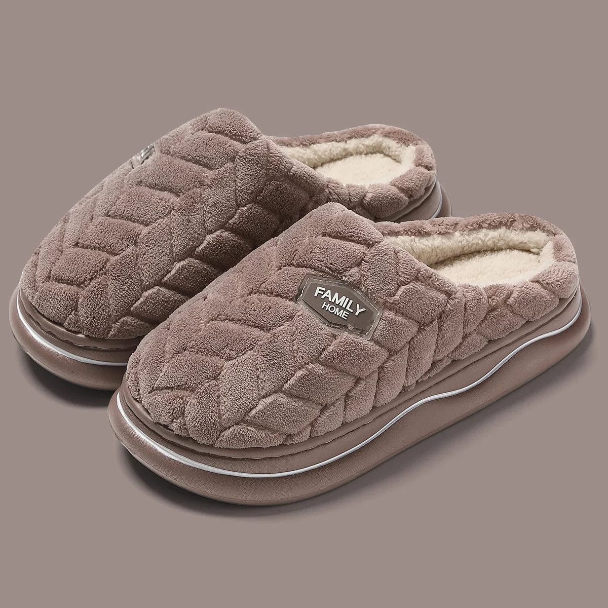 Pantoufles Femme Hiver Marron / 40-41