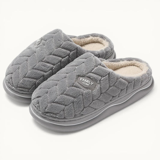 Pantoufles Femme Hiver Gris / 36-37