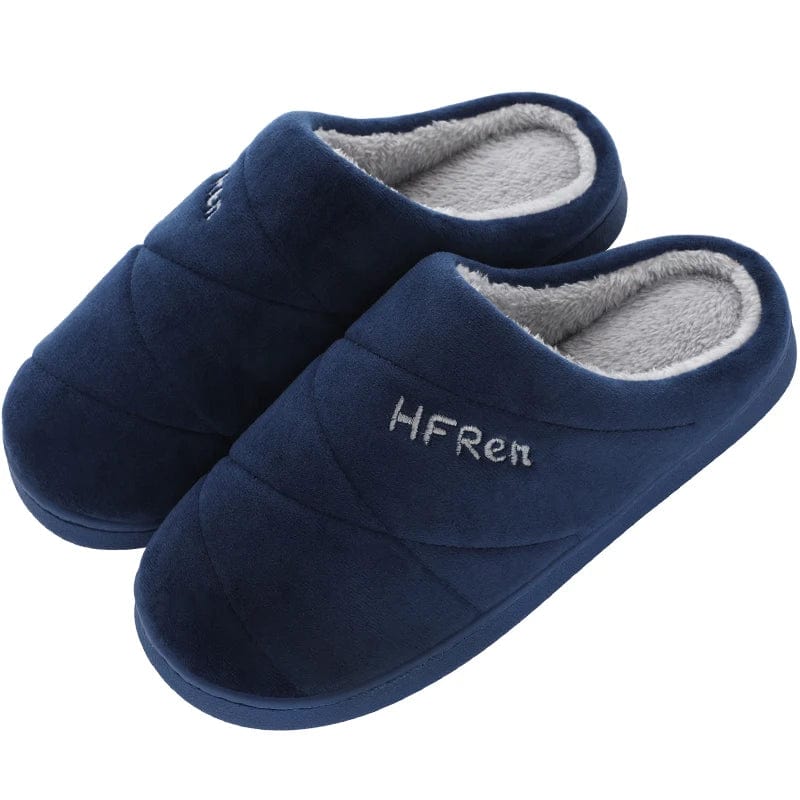 Pantoufles Unisex Hiver Bleu / 45-46