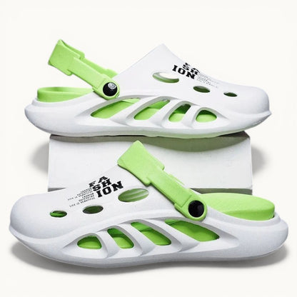 Sabot chausson homme Blanc/Vert / 36-37