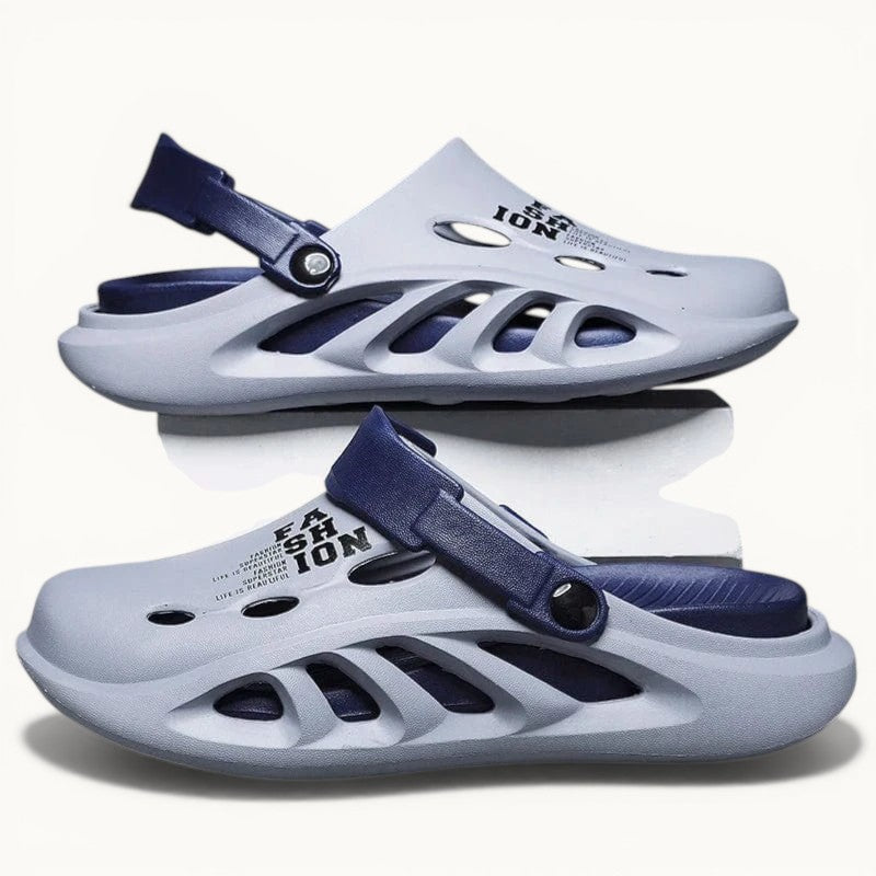 Sabot chausson homme Gris/Bleu / 36-37
