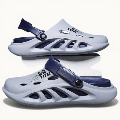 Sabot chausson homme Gris/Bleu / 36-37